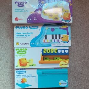 Plugo Kids Learning Kit - Blue